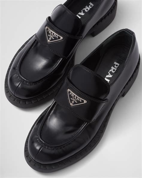 ladiesfelt loafer prada shoes|Prada shoes for women.